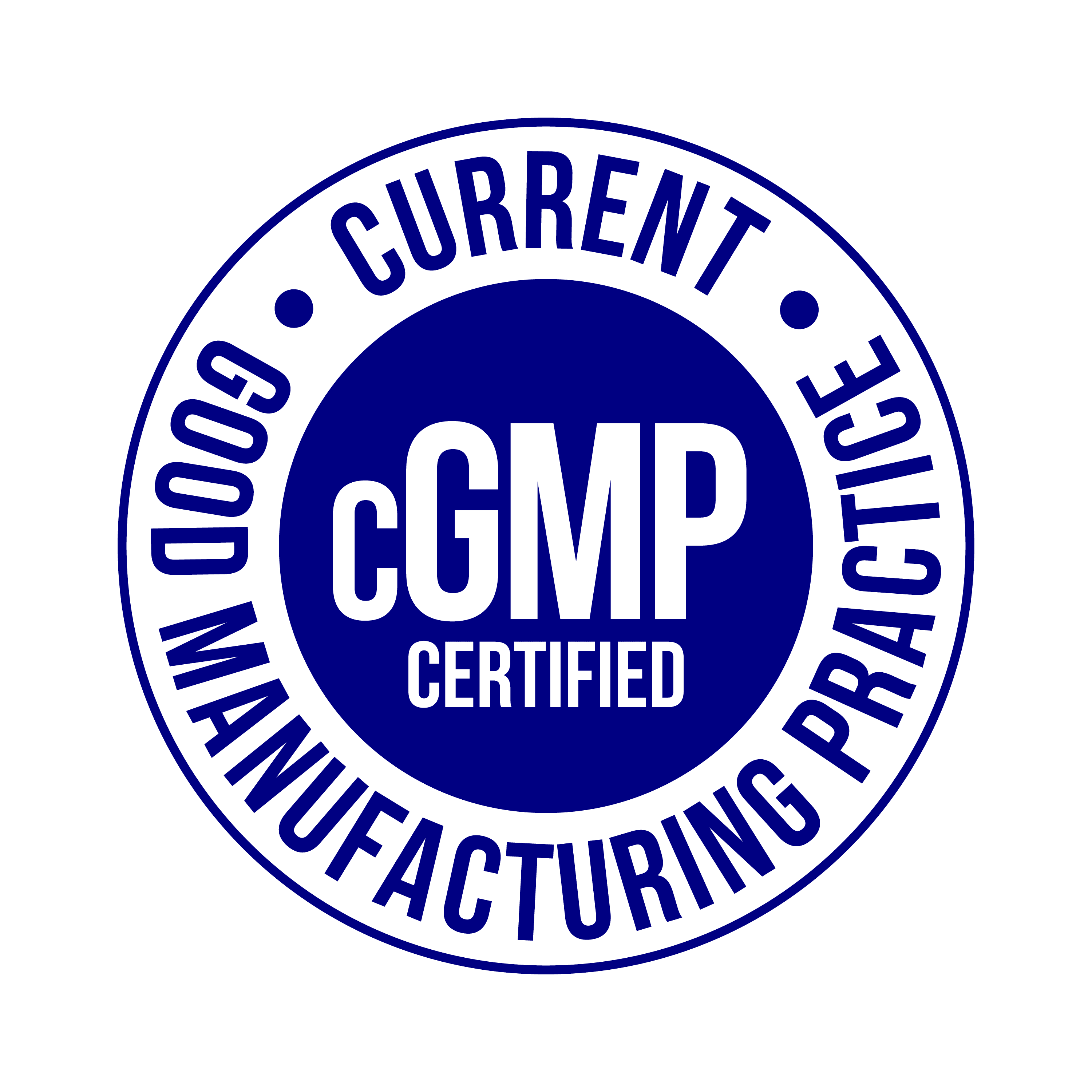 cGMP Certified